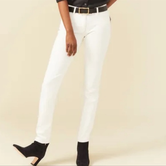 J. McLaughlin Pants & Jumpsuits J Mclaughlin White Straight Leg